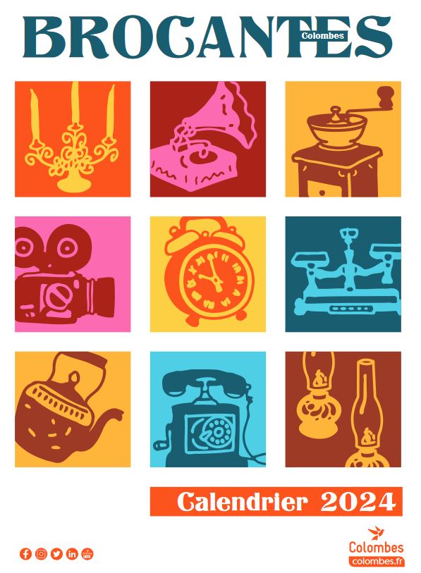 Calendrier Brocantes 2024 Ville de Colombes Site officiel
